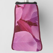 Prachtige roze laffy-patroon golfheadcover (Draai 90)