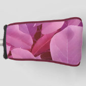 Prachtige roze laffy-patroon golfheadcover (Voorkant)