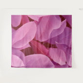 Prachtige roze laffy-patroon wandkleed (Voorkant (horizontaal))