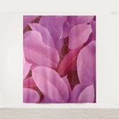 Prachtige roze laffy-patroon wandkleed (Voorkant)