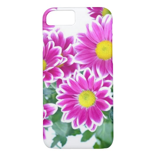 Prachtige roze madeliefjes Case-Mate iPhone case (Achterkant)