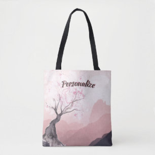 Prachtige roze Natuur Tote Bag