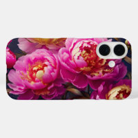 Prachtige roze pioenen met gouden accenten