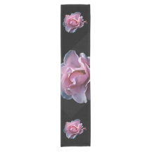 Prachtige roze roze op zwart.