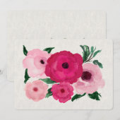 Prachtige roze rozen elke keer (Voorkant / Achterkant)