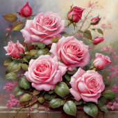 Prachtige roze rozen formele stropdas