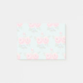 Prachtige roze rozen na het lezen post-it® notes (Voorkant)