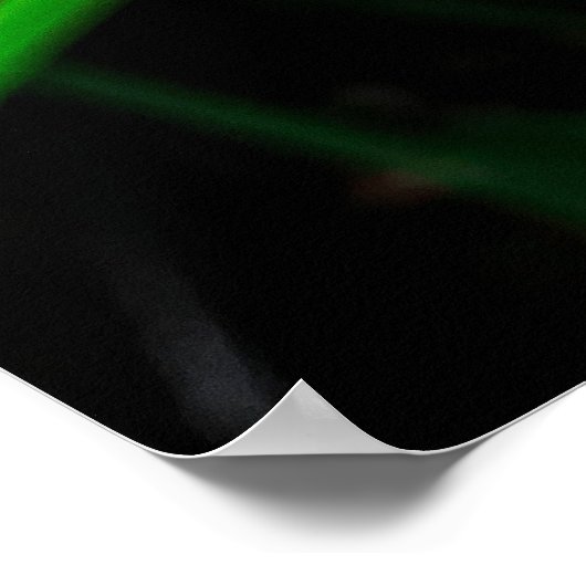 Prachtige roze rozenbloem poster afbeelding (Hoek)