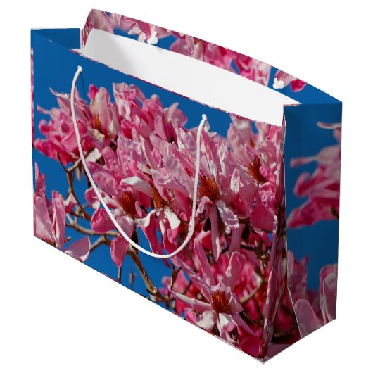 Prachtige roze saucer Magnolia Blossom Large Cadeautasje (Achterkant Gekanteld)