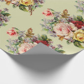 Prachtige  Rozen, aangepast Cadeaupapier (Hoek)