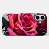 Prachtige rozen en aangepaste tekst Case-Mate iPhone case (Achterkant (horizontaal))