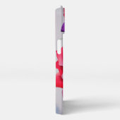 Prachtige rozen en aangepaste tekst iPhone hoesje (Rechterkant)