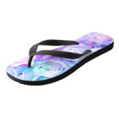 Prachtige Rozen Floral Comfy Teenslippers (Schuin)