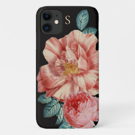 Prachtige  Rozen met de naam Monogram Case-Mate iPhone Case
