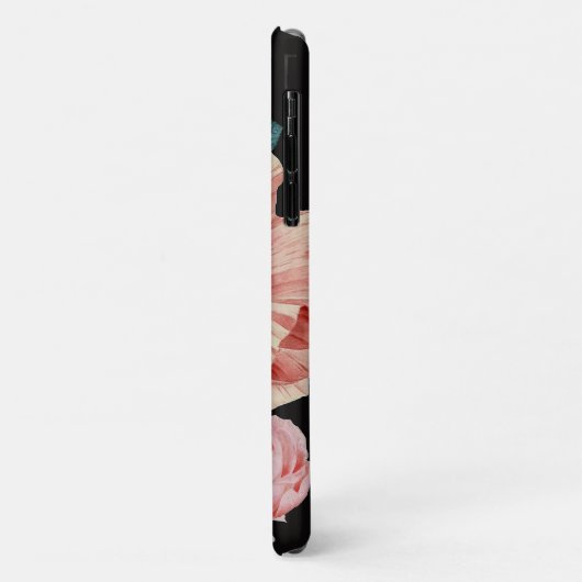 Prachtige  Rozen met de naam Monogram Case-Mate iPhone Case (Achterkant/links)