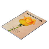 Prachtige Rozen Notitieboek Prayer Journal (Linkerzijde)