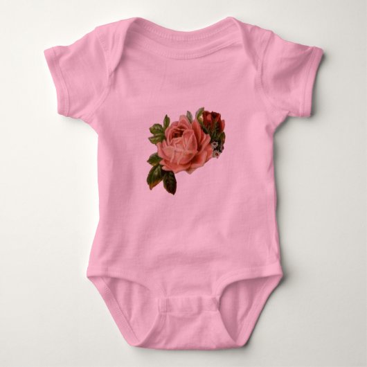 Prachtige  Rozen Romper (Voorkant)
