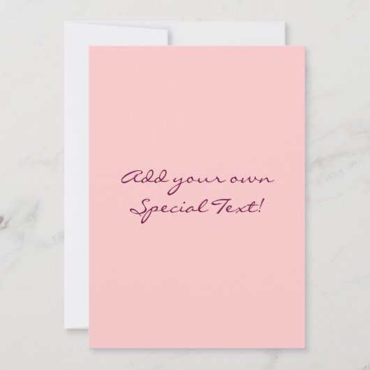 Prachtige  Rozen Save The Date (Achterkant)