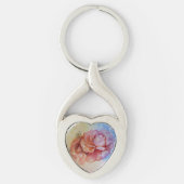 PRACHTIGE ROZEN VALENTIJN SLEUTELHANGER (Voorkant)