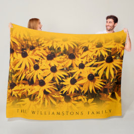 Prachtige Rudbeckia Fulgida/Oranje Coneflowers Fleece Deken