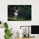 Prachtige ruimte voor de Natuur van Deer Fallow De Poster (Thuiskantoor)