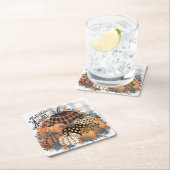 Prachtige rustieke Herfst verliefd op herfstkunst Kartonnen Onderzetters (Insitu)