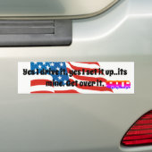 Prachtige RV-damesreizigers Bumpersticker (Op auto)