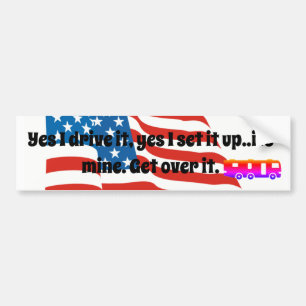 Prachtige RV-damesreizigers Bumpersticker