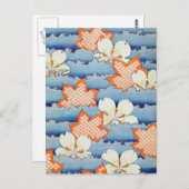 Prachtige Sakura Bloemenkunst Briefkaart (Voorkant / Achterkant)