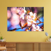 Prachtige Sakura Blossom Canvas Afdruk (Insitu (Woonkamer))