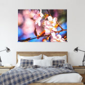 Prachtige Sakura Blossom Canvas Afdruk (Insitu (Slaapkamer))