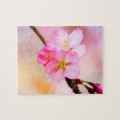 Prachtige Sakura Cherry Blossom uitdagend Legpuzzel (Horizontaal)