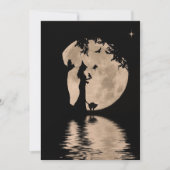 Prachtige Samhain Blessing met heks en dieren (Voorkant)