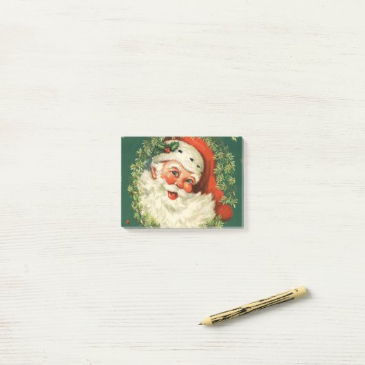 Prachtige  Santa Claus Afbeelding Post-it® Notes (Op bureau)