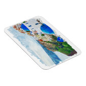 Prachtige Santorini Griekenland landschap reizen Magneet (Rechterzijde)