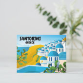 Prachtige Santorini Griekenland Reizen Briefkaart (Staand voorkant)
