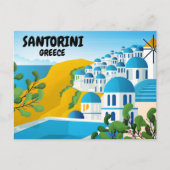 Prachtige Santorini Griekenland Reizen Briefkaart (Voorkant)