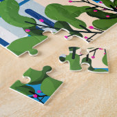 Prachtige Santorini Griekenland Reizen Legpuzzel (Zijkant)