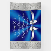 Prachtige, Sapphire Blue, 65e Jubileum banners (Verticaal)