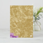 Prachtige save the date kaarten binnen! (Staand voorkant)