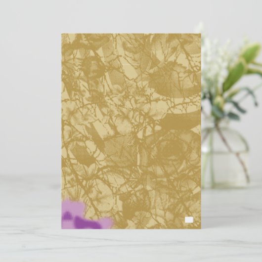 Prachtige save the date kaarten binnen! (Staand voorkant)