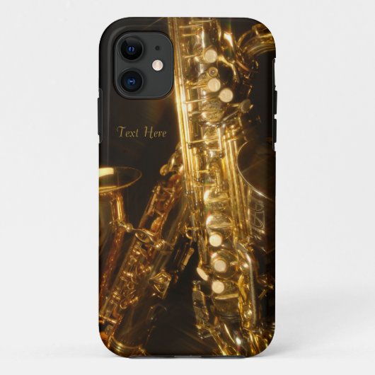 Prachtige Saxaphone iPhone 5 Hoesje (Achterkant)