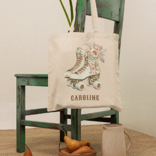 Prachtige Schaatsen met rolstoelflens, ontwerp Tote Bag