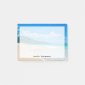 Prachtige Schilderachtig tropische bestemming Post-it® Notes (Voorkant)