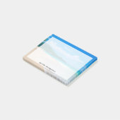 Prachtige Schilderachtig tropische bestemming Post-it® Notes (Schuin)