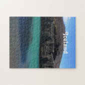 Prachtige Schilderachtig waterweg in IJsland Legpuzzel (Horizontaal)