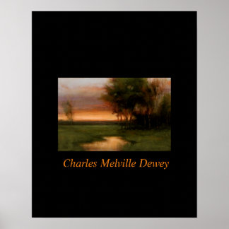 Prachtige schilderijen van de Amerikaanse Tonalist Poster