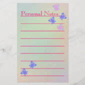 Prachtige schoolbriefing van de schitterende poppe briefpapier (Voorkant)