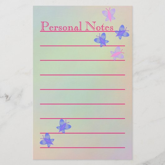 Prachtige schoolbriefing van de schitterende poppe briefpapier (Voorkant)