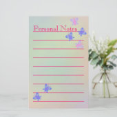 Prachtige schoolbriefing van de schitterende poppe briefpapier (Staand voorkant)